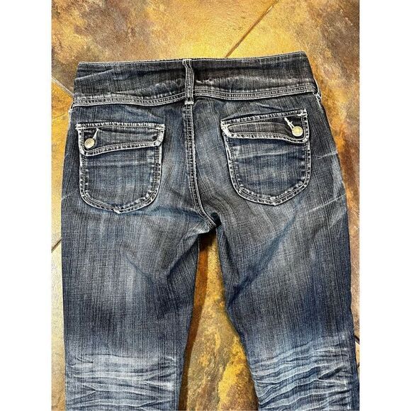 Standards & Practices 3 Button Close Boot Cut Size 27 Jeans - Picture 13 of 16